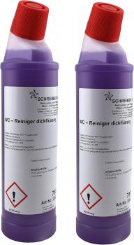 Schreiber WC-Reiniger dickflüssig 2x 750ml